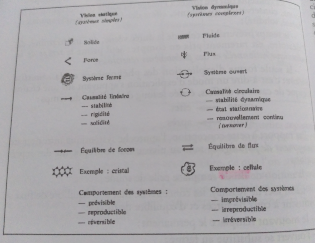 Vision dynamique vs statique